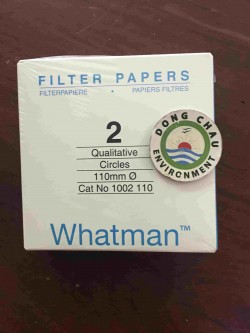 Giấy lọc phòng thí nghiệm Whatman số 3 110 mm